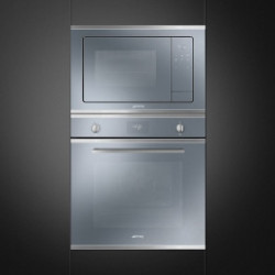 Smeg SFP6401TVS1 - Forno Elettrico da Incasso, 70 Litri, Argento, Classe A+