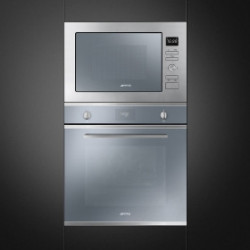 Smeg SFP6401TVS1 - Forno Elettrico da Incasso, 70 Litri, Argento, Classe A+