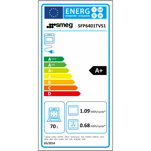 Smeg SFP6401TVS1 - Forno Elettrico da Incasso,...