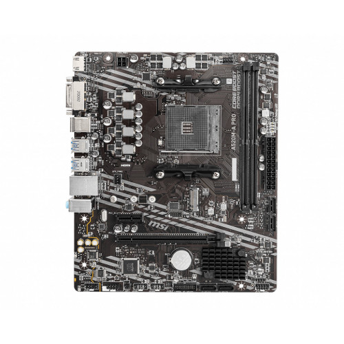 MSI A520M-A PRO AMD A520 Presa AM4 micro ATX
