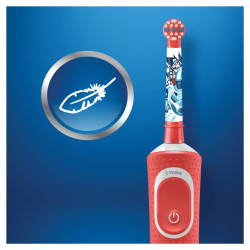Oral-B Kids Spazzolino Elettrico 1 Manico e 2...