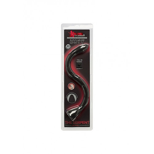 DocJohnson Dual Density Anal Snake Black -...