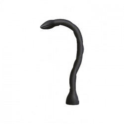 DocJohnson Dual Density Anal Snake Black - Dildo, 18 cm, Stimolazione Anale, Lungo