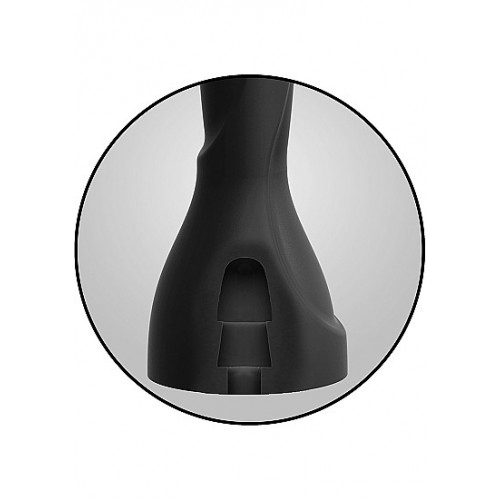 DocJohnson Dual Density Anal Snake Black -...