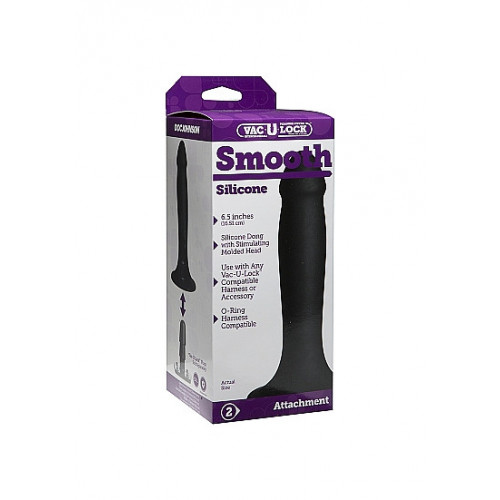 DocJohnson Smooth Black - Dildo, Stimolante,...