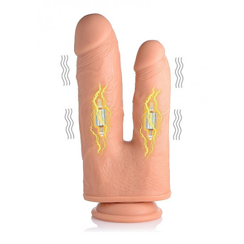 Shots Double Penetration Dildo Light - Doppio...