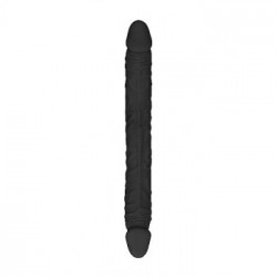 Shots Double Dong Black - Doppio Dildo, 46 cm, Realistico, Stimolante
