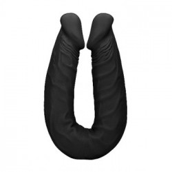 Shots Double Dong Black - Doppio Dildo, 46 cm, Realistico, Stimolante