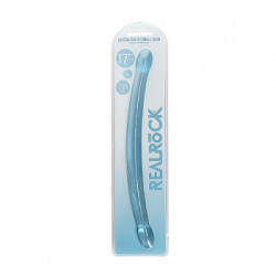 Shots Dildo Blue - Dildo Doppio, 42cm , Lungo