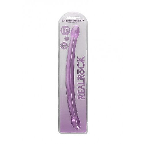 Shots Dildo Purple - Dildo Doppio, 42cm , Lungo