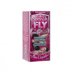 DocJohnson Sex Drops - Lubricante, Wild Strawberry, 30 ml