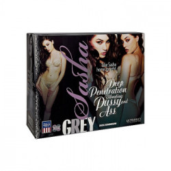 DocJohnson Sasha Grey Deep Penetration - Masturbatore, Vibrante, Stimolante, Realistico