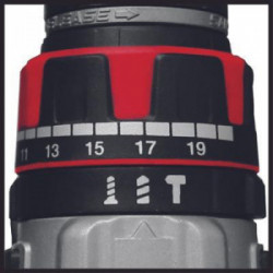 Einhell TE-CD 18/50 Li-i BL (2+4Ah) - Avvitatore a Percussione a Batteria, 1800 giri/min, 18 V, Batt+Caricabatt+E-Box Inclusi