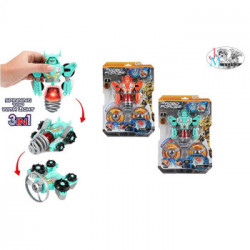 TRANSFORMER ROBOT 3IN1 C/LUCE 21 BL 30585Z