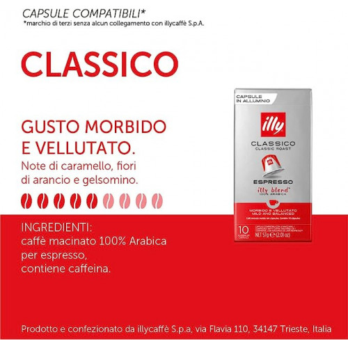 Illy Classico Capsule caffÃ¨ 10 pz