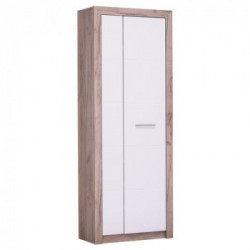 Armadio Kit Furniture Stella Rovere e Bianco lucido 7720394