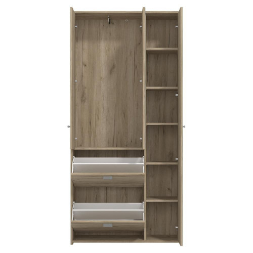 Kit Furniture Casper Armadio, 3 Ante Battenti,...