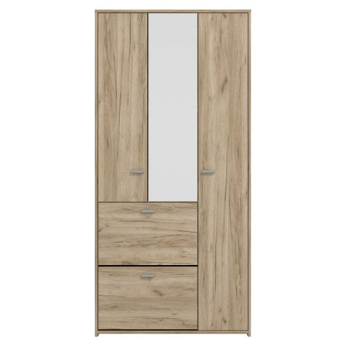 Kit Furniture Casper Armadio, 3 Ante Battenti,...