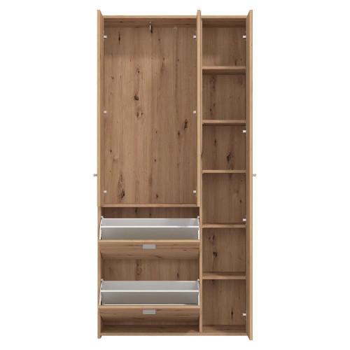 Kit Furniture Casper Armadio, 3 Ante Battenti,...