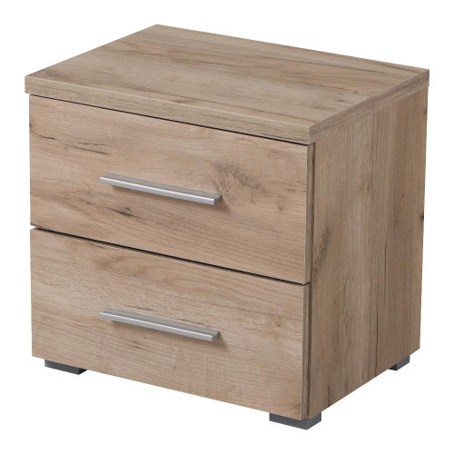 Kit Furniture Europe Comodino, 2 Cassetti, Rovere