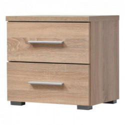 Kit Furniture Europe Comodino, 2 Cassetti, Sonoma