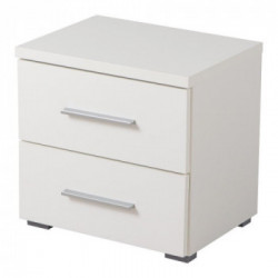 Kit Furniture Europe Cassettiera, 2 Cassetti, 44,5x33,5x43 cm, Bianco Opaco
