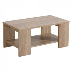Kit Furniture Ireland Tavolino, 1 Ripiano, 90,5x50,5x41,5 cm., Colore Sonoma