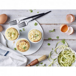 Kenwood KAX700PL, Spiralizer con 5 coni per tagliare frutta e verdura 