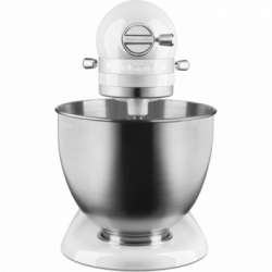 KitchenAid 5K45SSEFW Classic - Robot da Cucina, 275 W, 58-220 rpm, 4,3 Lt., Matte White