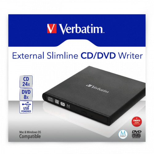 Verbatim Slimline CD/DVD lettore di disco...