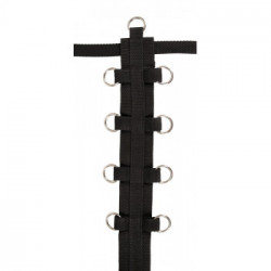 Bad Kitty Neck Restraint Set - Set Bondage, Polsiere + Collare, Colore Nero