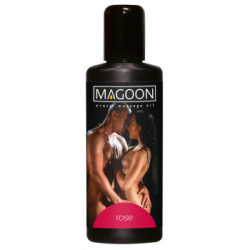 Magoon - Olio per Massaggi, Rilassante, Fragranza di Rose, Flacone, 100 ML