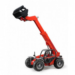 Bruder 02125 - Manitou MLT 633 Sollevatore con Braccio Telescopico