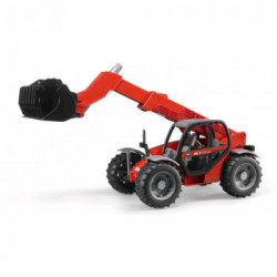 Bruder 02125 - Manitou MLT 633 Sollevatore con Braccio Telescopico