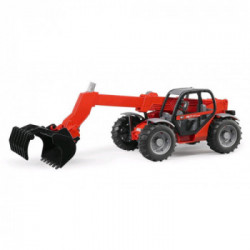 Bruder 02125 - Manitou MLT 633 Sollevatore con Braccio Telescopico
