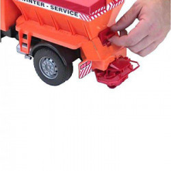 MB Unimog spargisale e spazzaneve Bruder