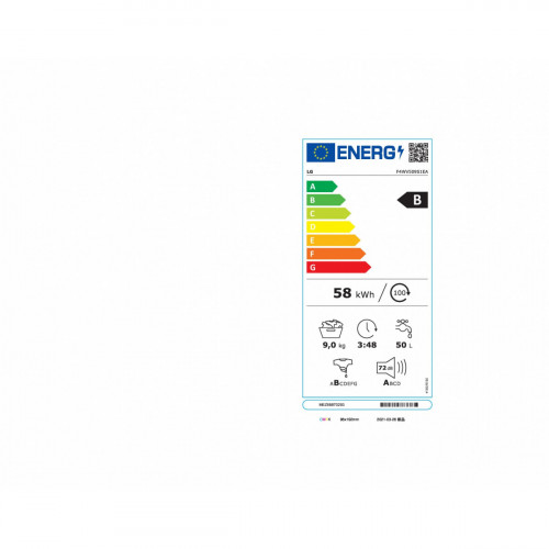 LG F4WV509S1EA - Lavatrice Smart AI DD™...