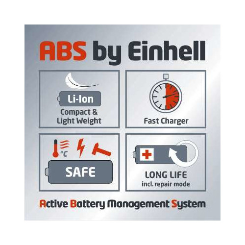 Einhell 3411102 Tagliabordi a batteria GC-CT...