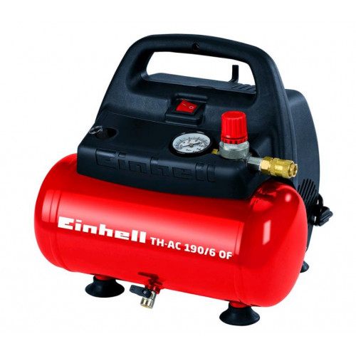Einhell TH-AC 190/6 OF - Compressore, 6lt, 1,5hp