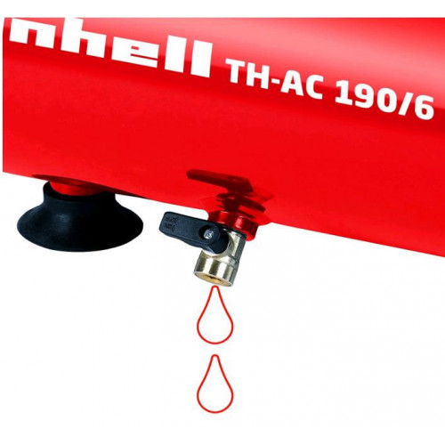 Einhell TH-AC 190/6 OF - Compressore, 6lt, 1,5hp