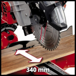 Einhell 4300395 Troncatrice radiale TC-SM 2534/1 Dual