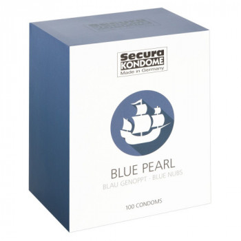Secura Kondome Blue Pearl -...