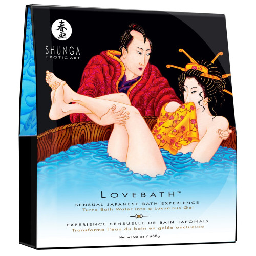 Shunga Erotic Art Lovebath Ocean Temptation -...