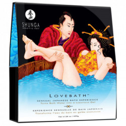 Shunga Erotic Art Lovebath Ocean Temptation - Essenza per Bagno Erotico Giapponese, 650 g