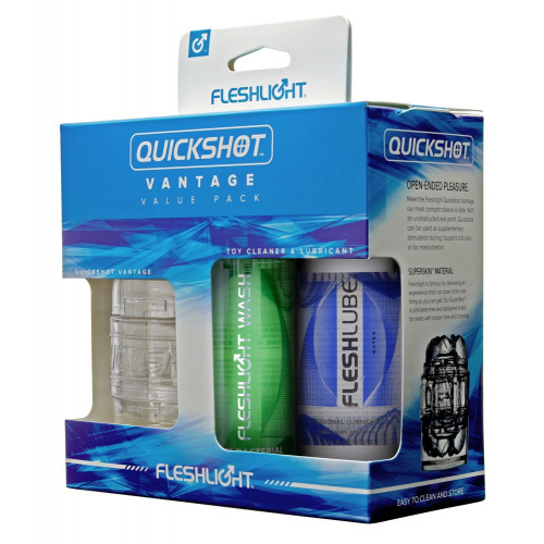 Fleslight Quickshot Vantage Combo Pack -...