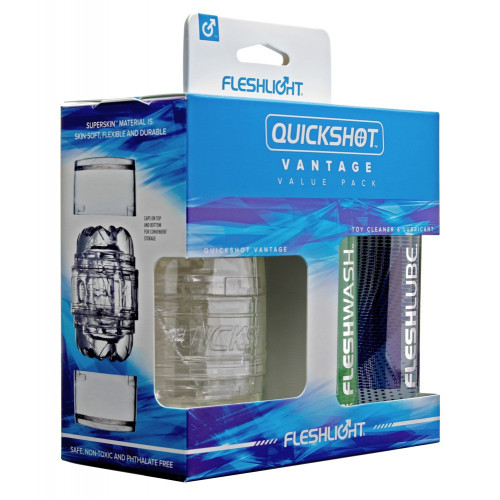 Fleslight Quickshot Vantage Combo Pack -...