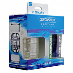 Fleslight Quickshot Vantage Combo Pack - Masturbatore Senza Vibrazione