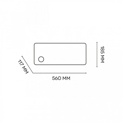Argo Kompass - Termoventilatore da parete,...