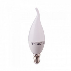 V-TAC PRO Lampadina LED Chip Samsung E14 5,5W Candela a Fiamma 6400K