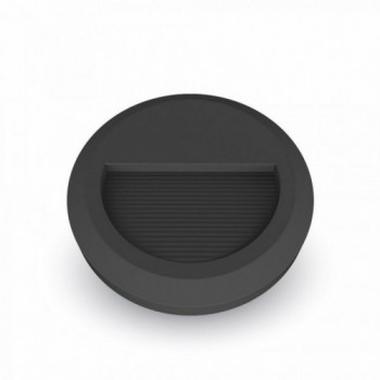 2W LED Step Light Black...